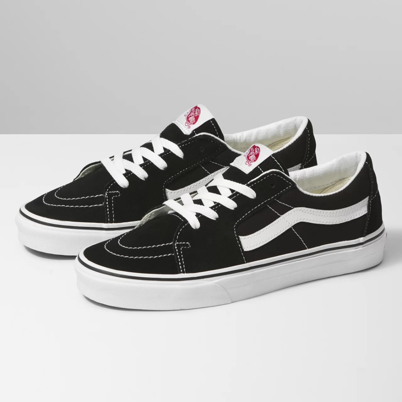TÊNIS SK8-LOW BLACK WHITE